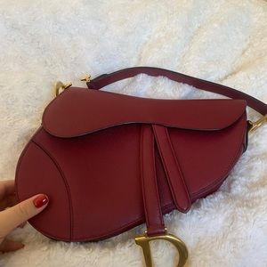 Dior saddle bag